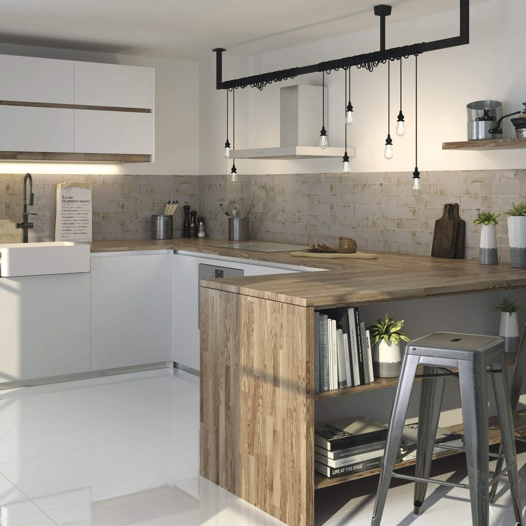 Distressed Rustic Gray Ceramic 3x12 Subway Tile - TileBuys