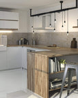 Distressed Rustic Gray Ceramic 3x12 Subway Tile - TileBuys