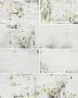 Distressed Rustic White Ceramic 3x12 Subway Tile - TileBuys