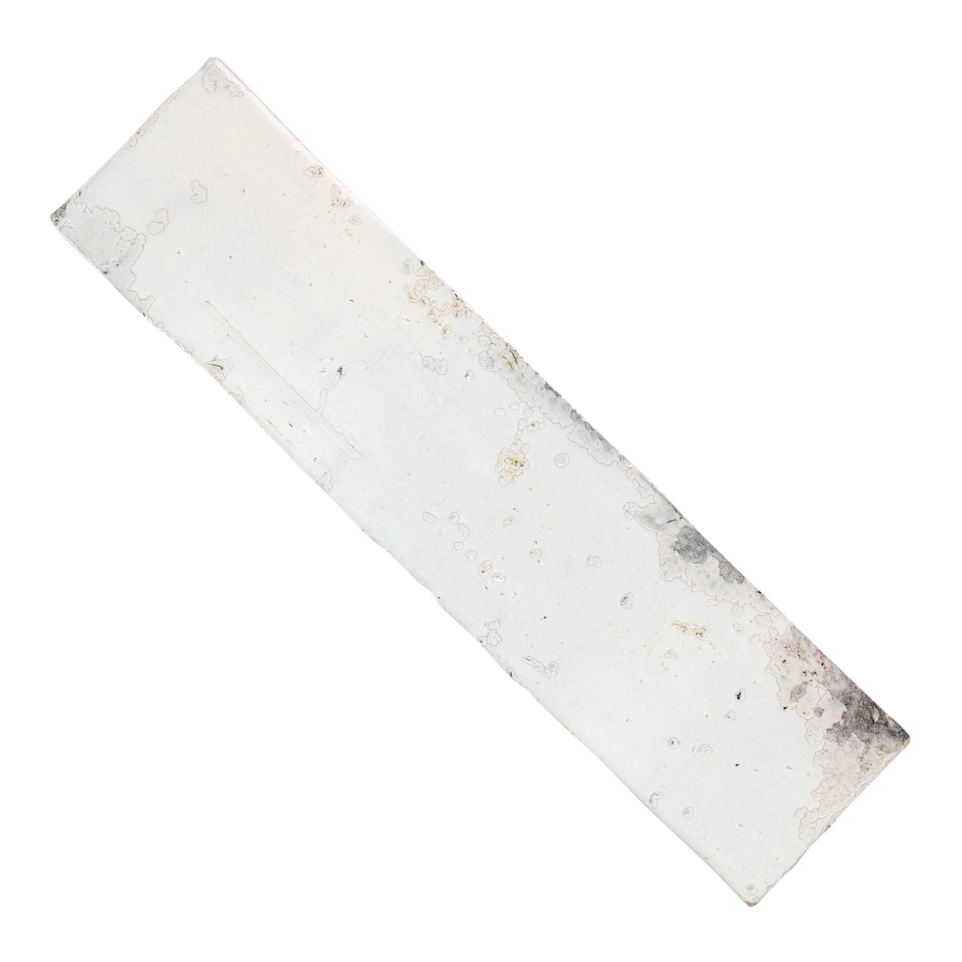 Distressed Rustic White Ceramic 3x12 Subway Tile - TileBuys
