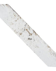 Distressed Rustic White Ceramic Picket Tile Backsplash - TileBuys