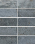 Dusty Blue 2x8 Ceramic Wall Tiles