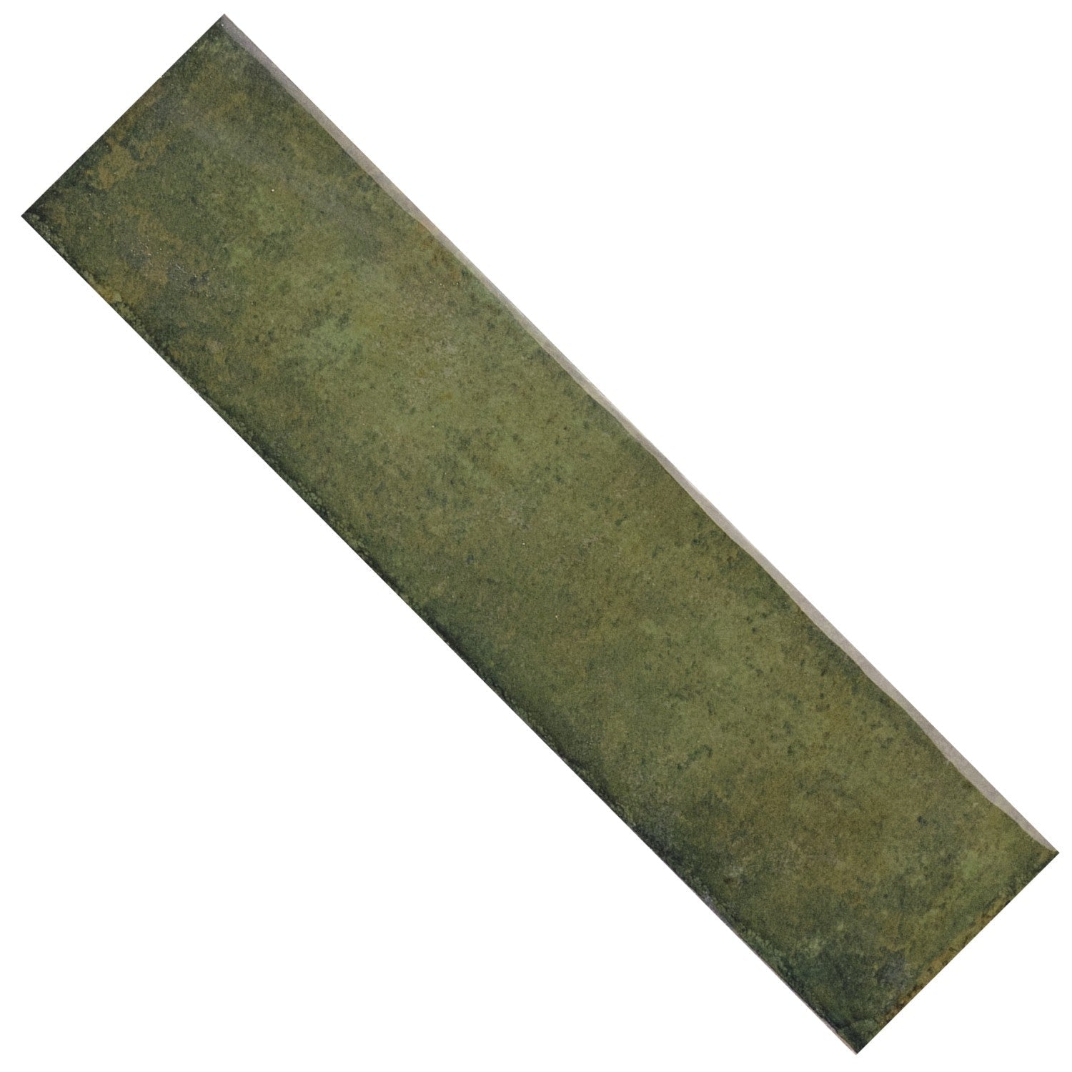 Moss Green Ceramic Subway Wall Tile