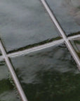 Eden Moss Green Glossy Ceramic 2x8 Subway Wall Tile - TileBuys