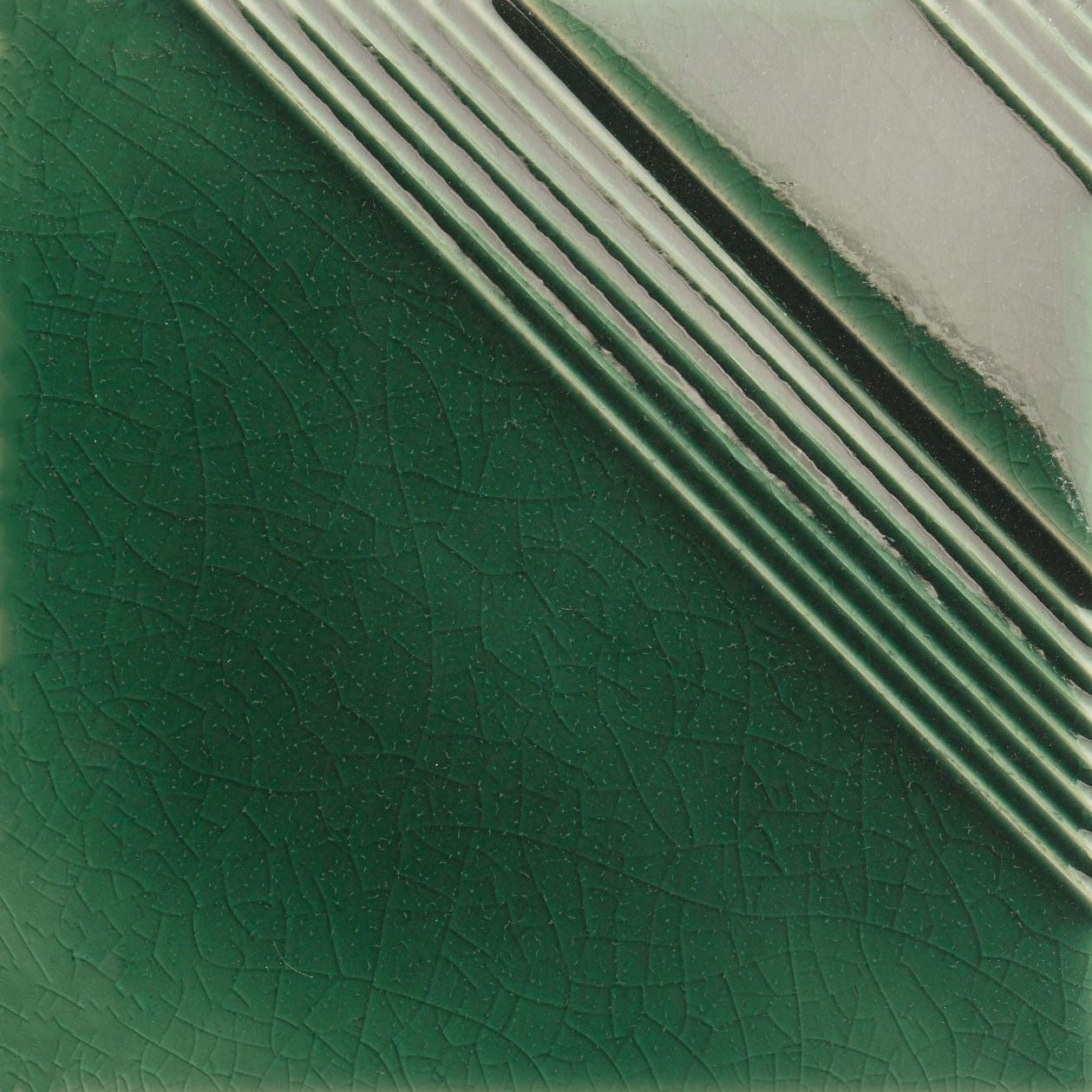 Emerald Green Porcelain Concentric Diamond Pattern 5x5 Tile