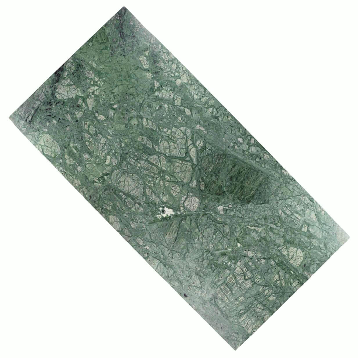 Empress Green Marble Tile in 12x24