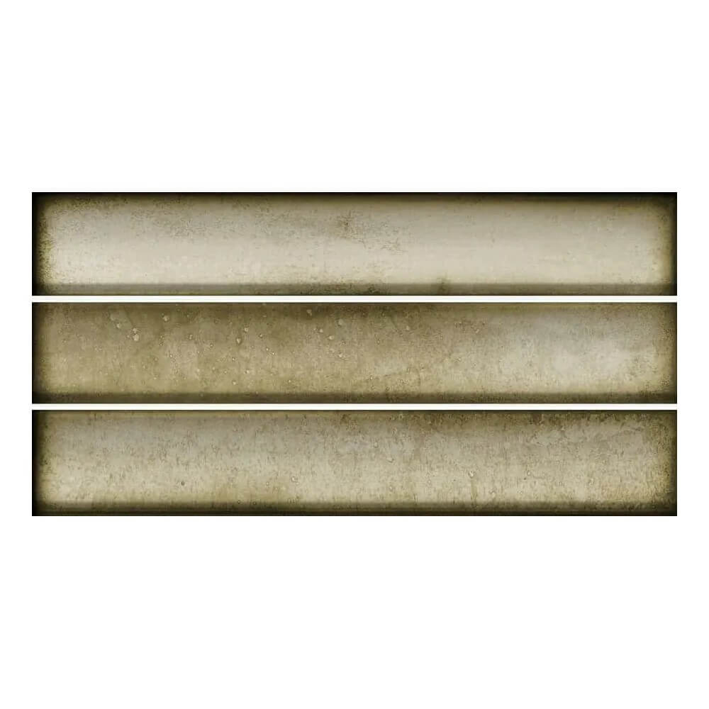 Glossy Beige Kit Kat Tiles