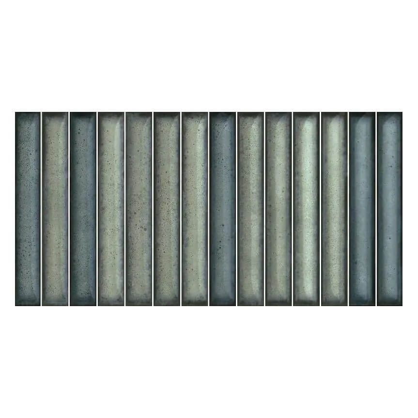 Blue Green Kit Kat Tiles