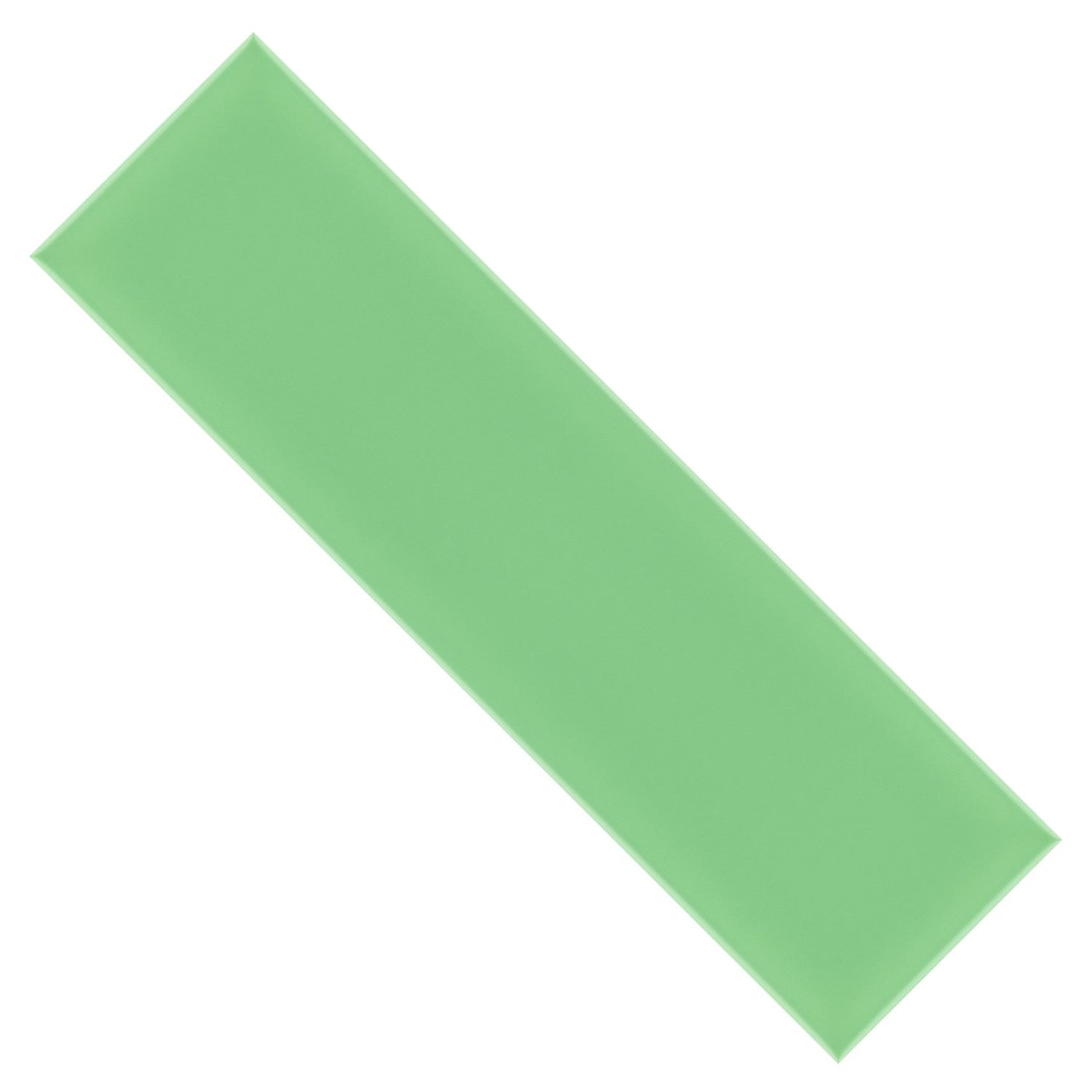 Glossy Ceramic 3 x 10 Subway Wall Tile in Absinthe Green - TileBuys