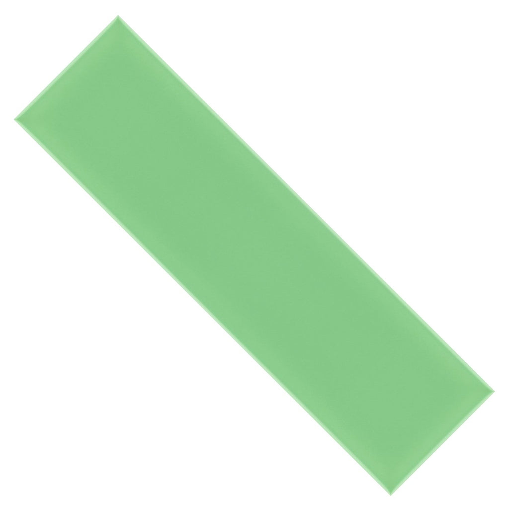 Glossy Ceramic 3 x 10 Subway Wall Tile in Absinthe Green - TileBuys