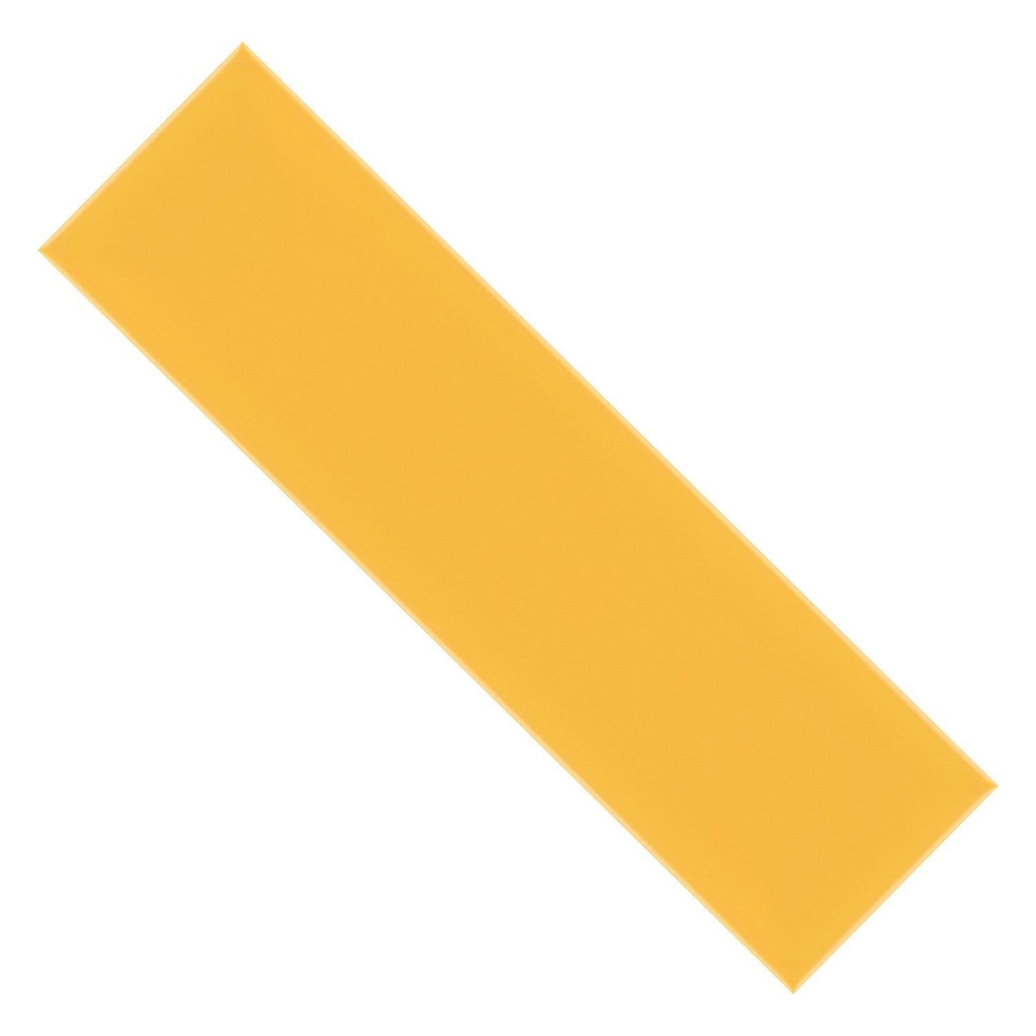 Golden Yellow Ceramic Subway Tile