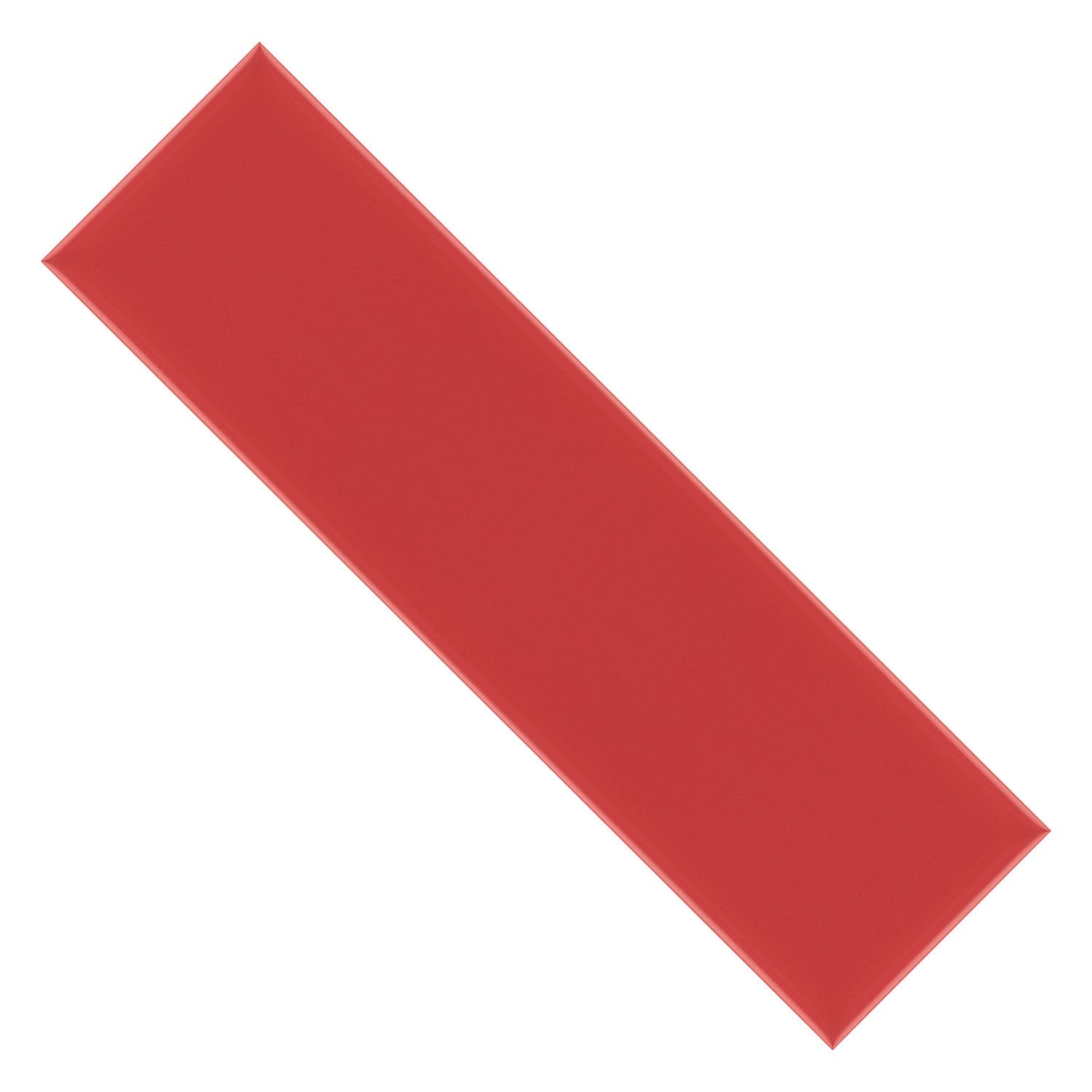 Red Ceramic Subway Tile