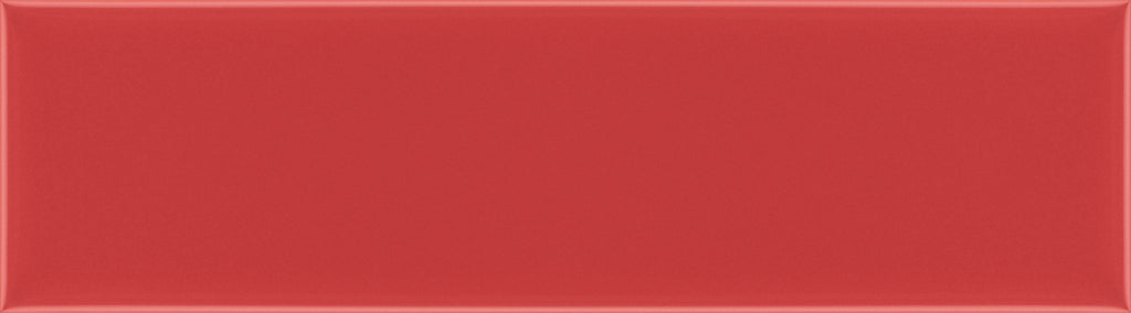 Red Ceramic Subway Tile