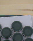 Glossy Ceramic Forest Green 2" Penny Rounds Tile - TileBuys
