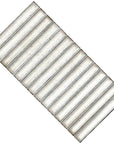 Chalky White Porcelain Kit Kat Tiles