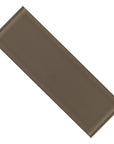 Glossy Glass 4x12 in. Subway Tile in Black, White, Gray, or Brown - TileBuys