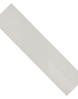 Glossy Gray 4 x 16 Line Patterned Ceramic Subway Wall Tile - TileBuys