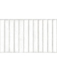 Glossy Polar White Kit Kat Tiles