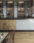 Glossy Sky Blue Ceramic 5 x 5 Tile - TileBuys