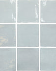 Glossy Sky Blue Ceramic 5 x 5 Tile - TileBuys