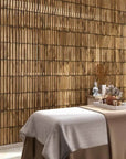 Walnut Brown Kit Kat Tile Wall