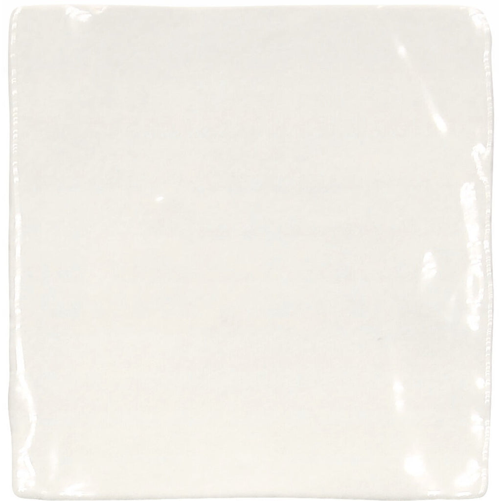 Glossy White Ceramic 5 x 5 Tile