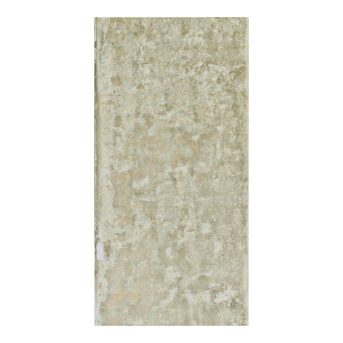 Distressed Gray Metal Look 18x36" Porcelain Tile in Grunge Greige
