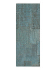 Grunge Blue Metal Look 18x47" Ceramic Wall Tile - TileBuys