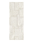 Grunge White Metal Look 18x47" Ceramic Wall Tile - TileBuys