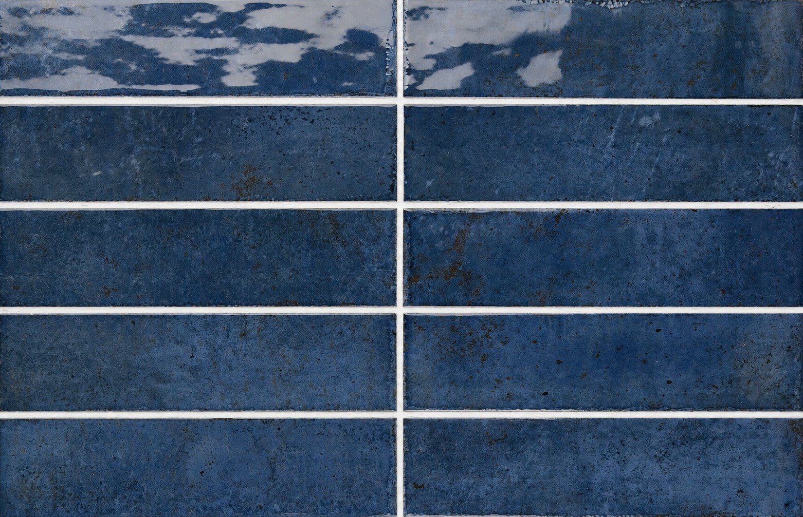 Marine Blue 2x8 Ceramic Subway Tiles