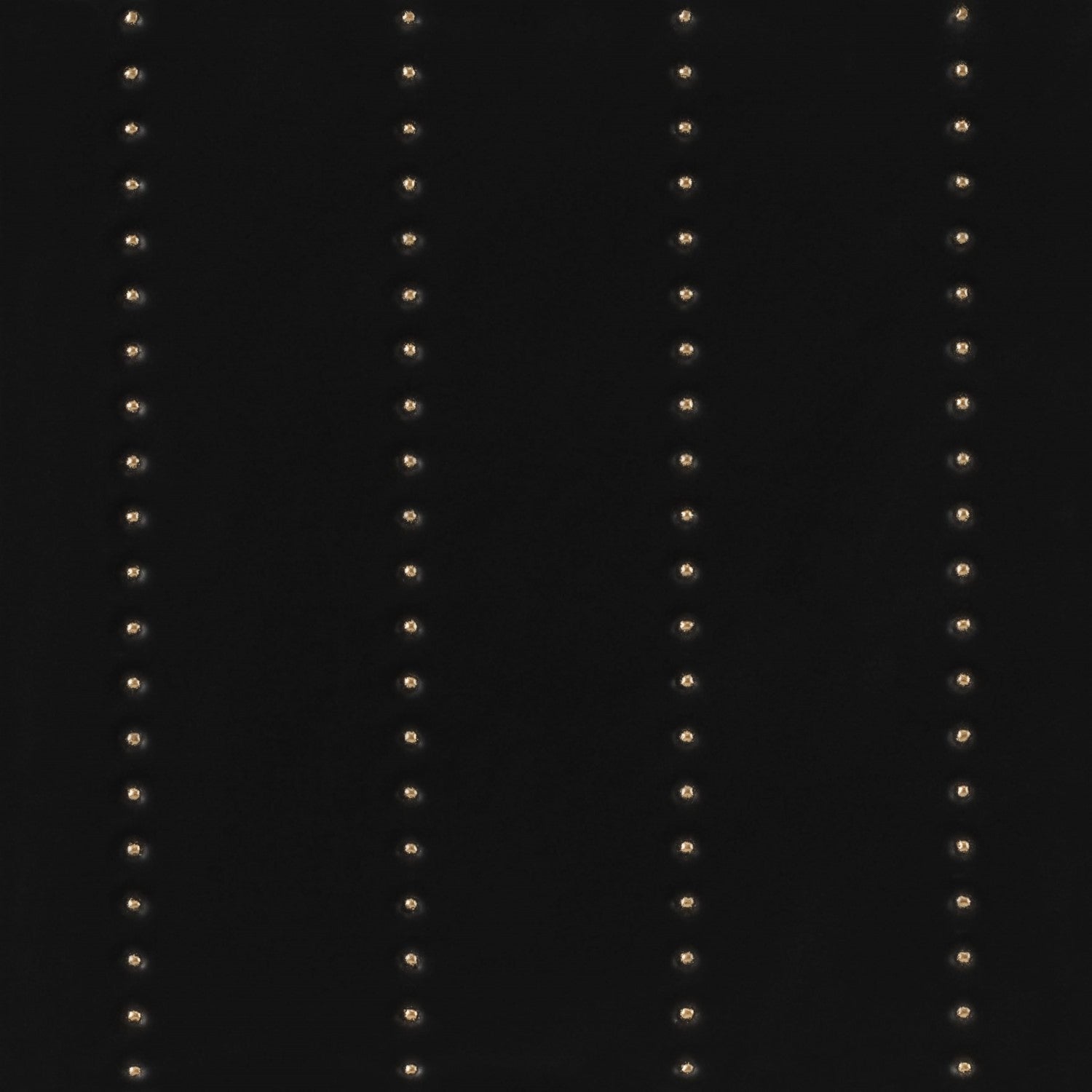 Matte Black 12 x 12 Wall Tile with Gold Dots in Quartet - TileBuys