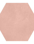 Matte Blush Pink 9x10" Hexagon Porcelain Tiles - TileBuys