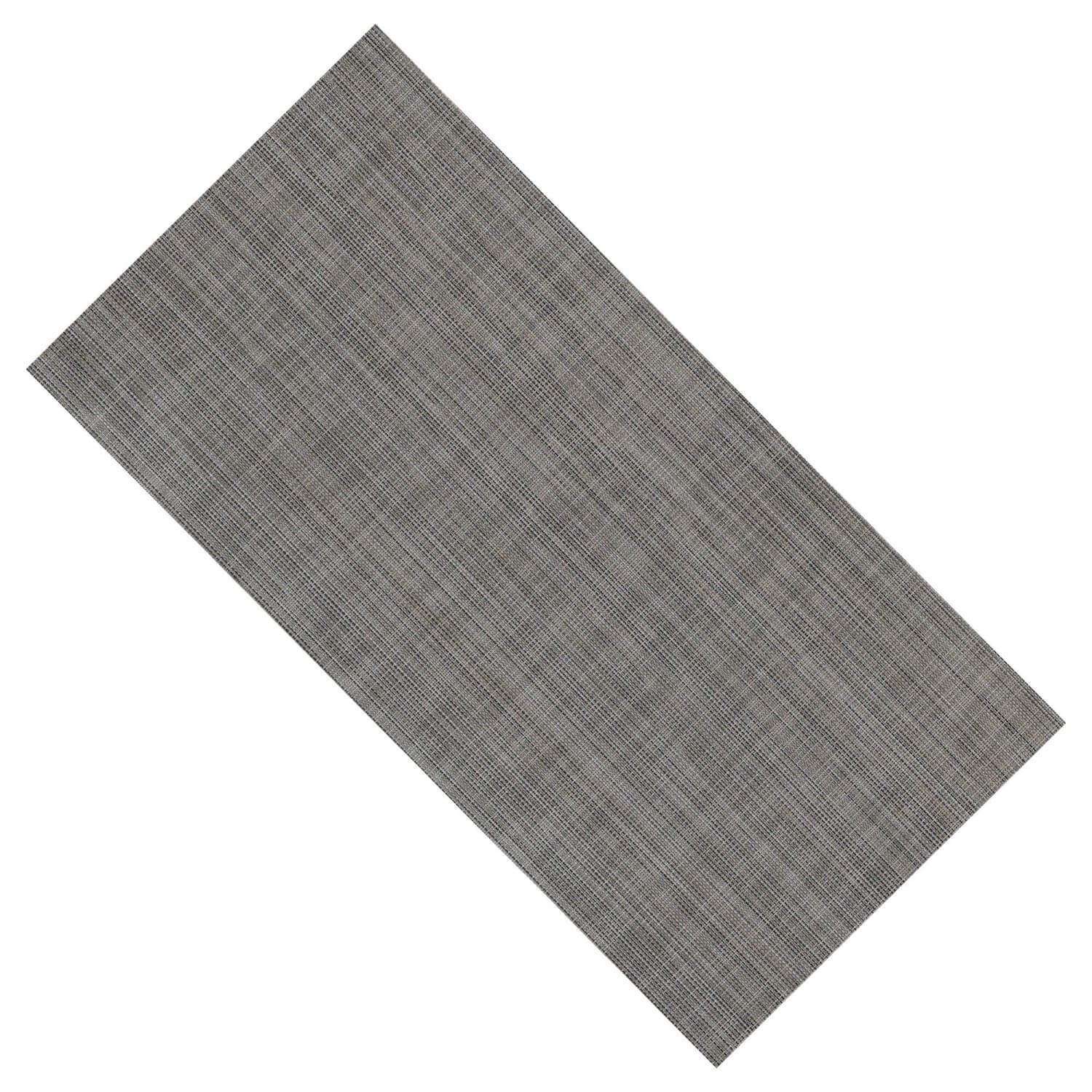 Charcoal Grey Fabric Look Porcelain 12x24 Tile