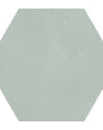Matte Green 9x10" Hexagon Porcelain Tiles