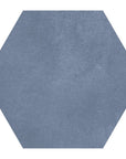 Matte Sapphire Blue 9x10" Hexagon Porcelain Tiles - TileBuys