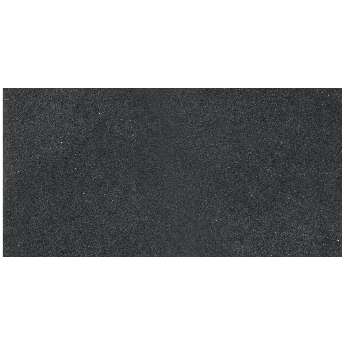Matte Volcano Black 24x48 Porcelain Tile