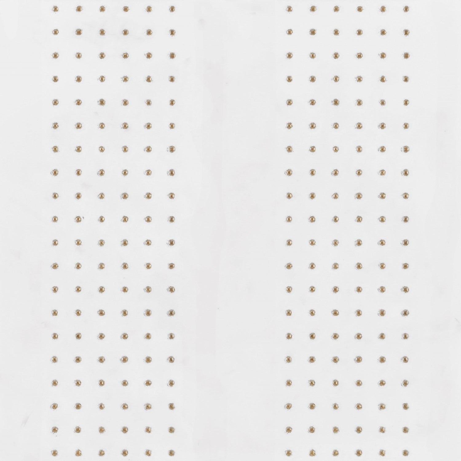 Matte White 12 x 12 Wall Tile with Gold Dots in Tandem - TileBuys