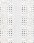 Matte White 12 x 12 Wall Tile with Gold Dots in Tandem - TileBuys