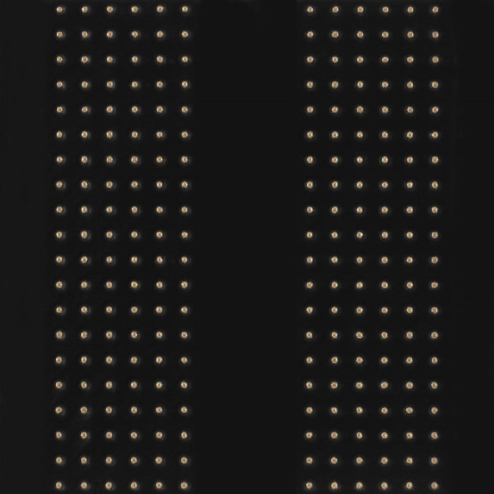 Matte Black 12 x 12 Wall Tile with Gold Dots in Tandem