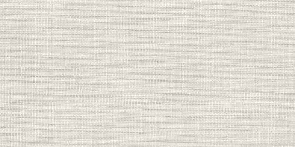 Natural White Melange Fabric Look 12x24 Porcelain Tile