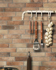 Orange Red Brick Look Subway Porcelain Tile - TileBuys