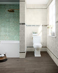 Patina Green Copper Ceramic Vintage Look Tile - TileBuys