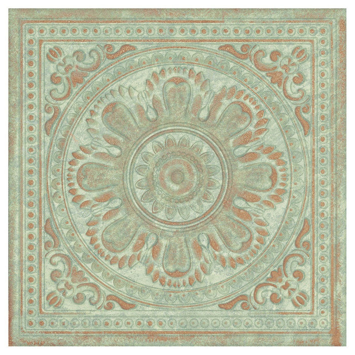 Patina Green Copper Ceramic Vintage Look Tile - TileBuys
