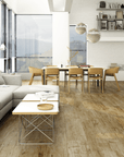 Porcelain Maple Wood Floor Tiles - 10x40" (18.77 Sq Ft) - TileBuys