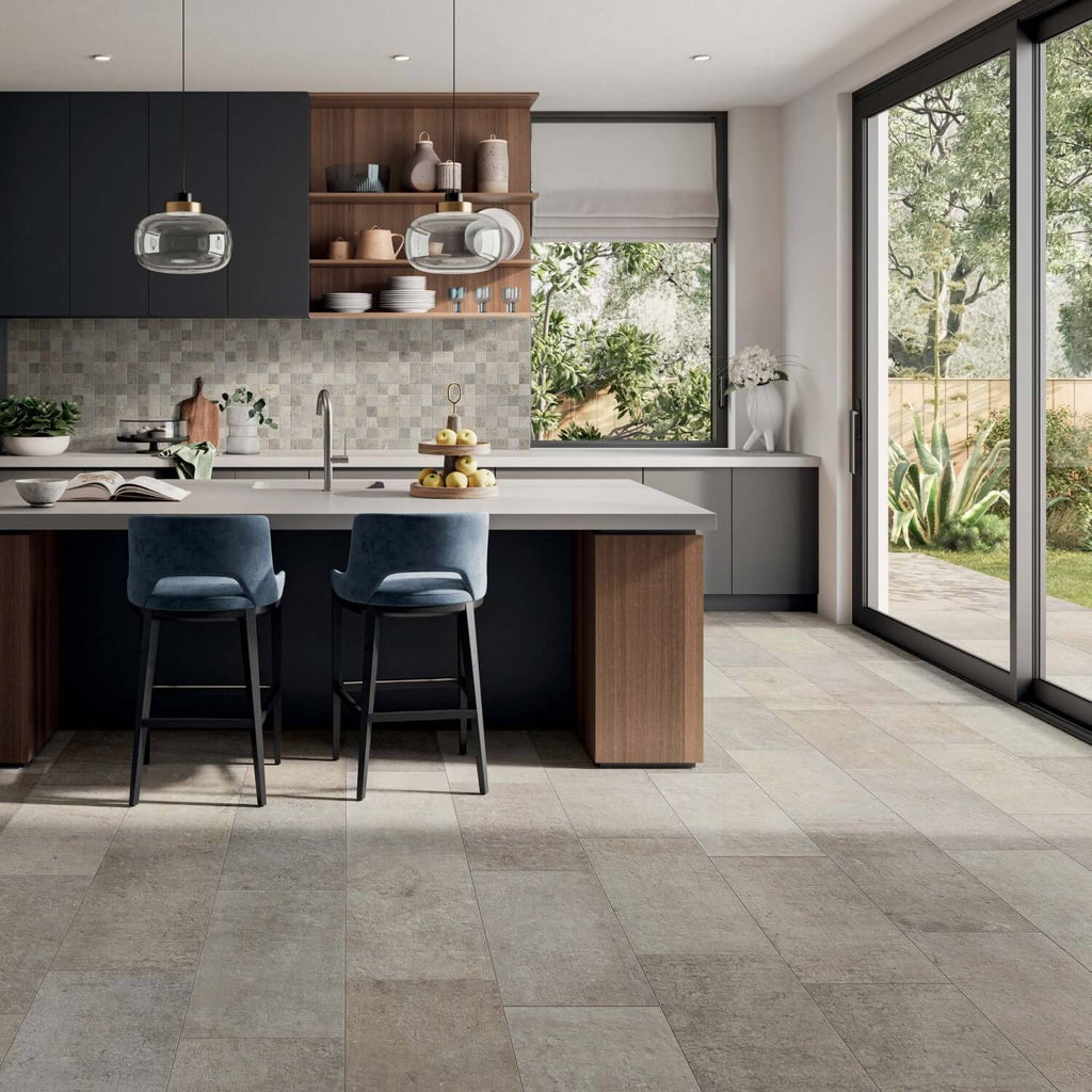 Range Greige Matte Porcelain 12x24 Tile - TileBuys