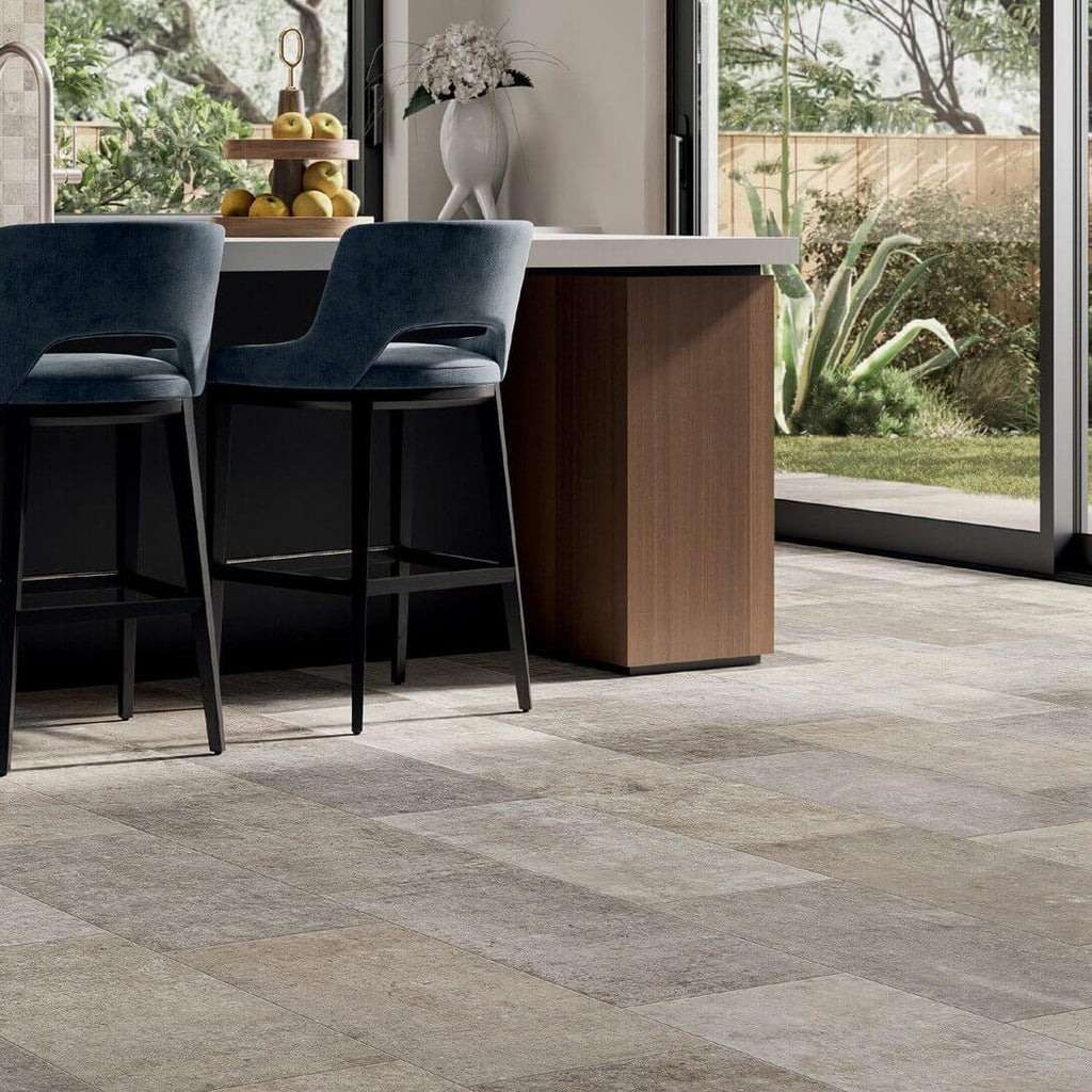 Range Greige Matte Porcelain 12x24 Tile - TileBuys