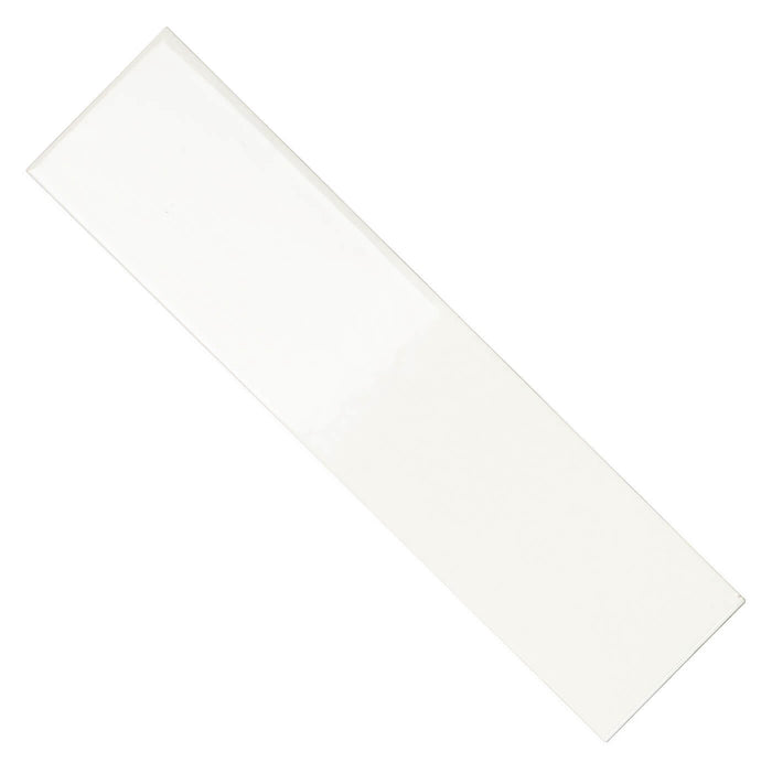 Reality Ceramic 3x12 Subway Wall Tile in Glossy Snow White - TileBuys