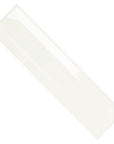 Refraction Ceramic 3D 3x12 Subway Tile in Glossy Snow White - TileBuys