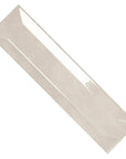 Refraction Ceramic 3D 3x12 Subway Tile in Glossy Wind Gray - TileBuys