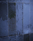 Sapphire Blue 3x11 Porcelain Distressed Subway Tile - TileBuys